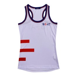 Custom-made women's vest T-shirt design contrast color collar active vest T-shirt vest T-shirt specialty store VT247 Custom-made women's vest T-shirt design contrast color collar active vest T-shirt vest T-shirt specialty store VT247